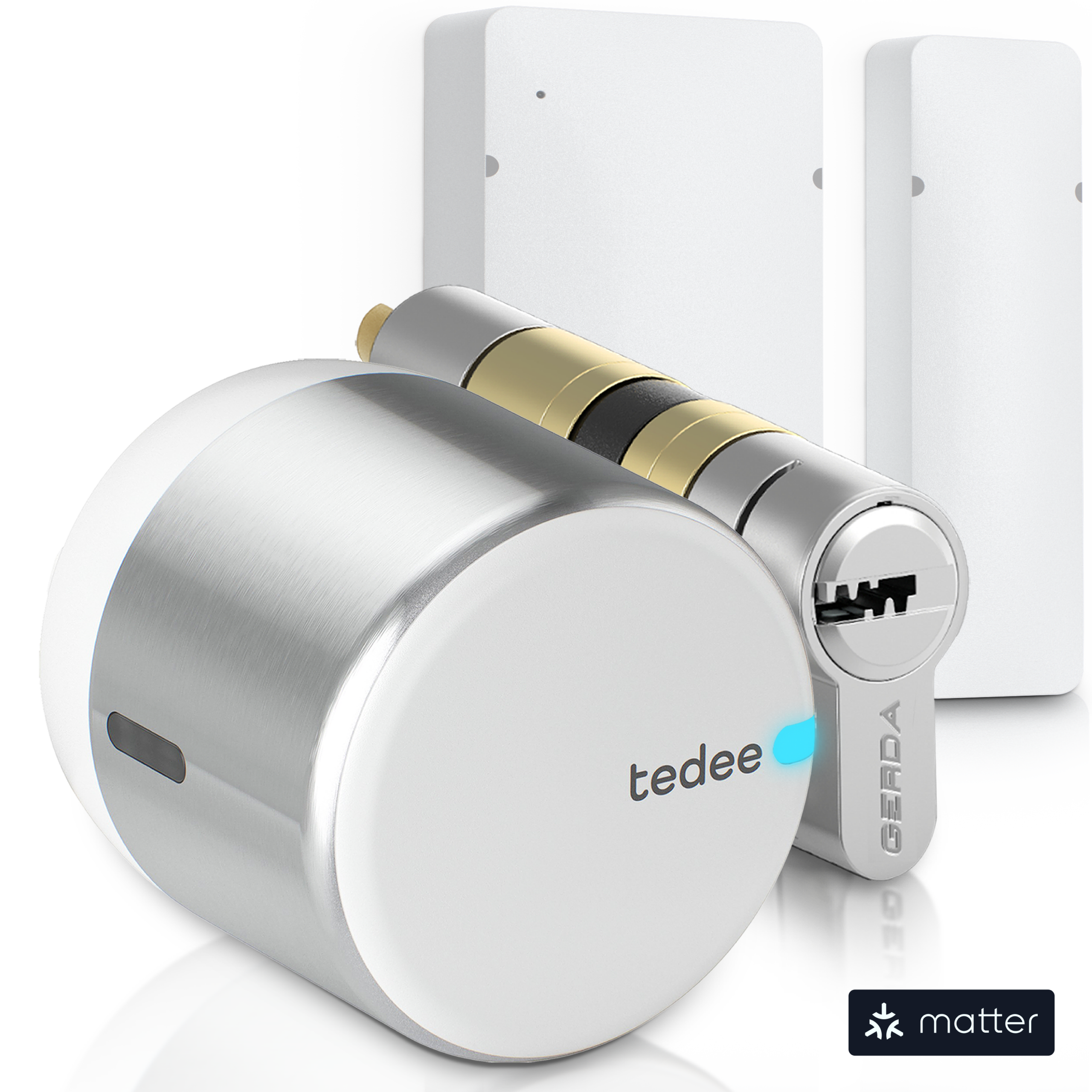 tedee-go2-smart-lock-t-rsensor-zylinder-bundle image 1