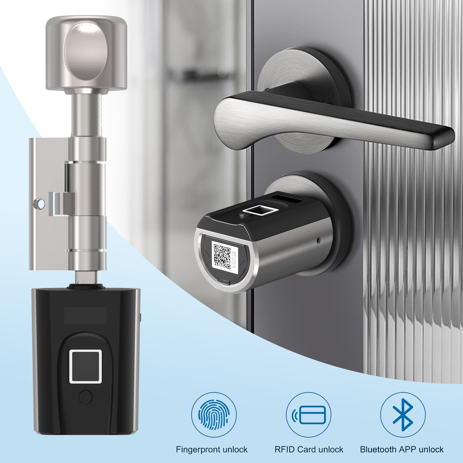 welock-secbn51-fingerabdruck-smart-lock-schlie-zylinder-30-70-mm image 2