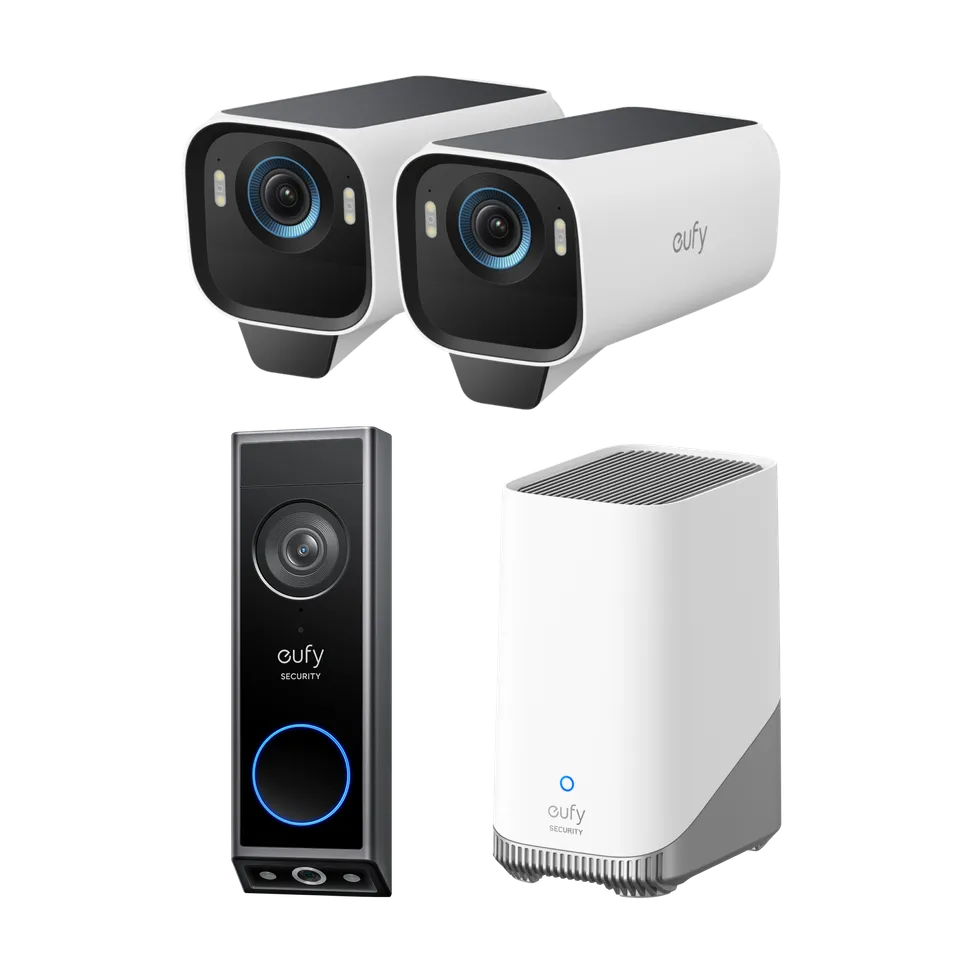 eufy-security-eufycam-s3-pro-2-kamera-set-video-doorbell-e340-akku image 1