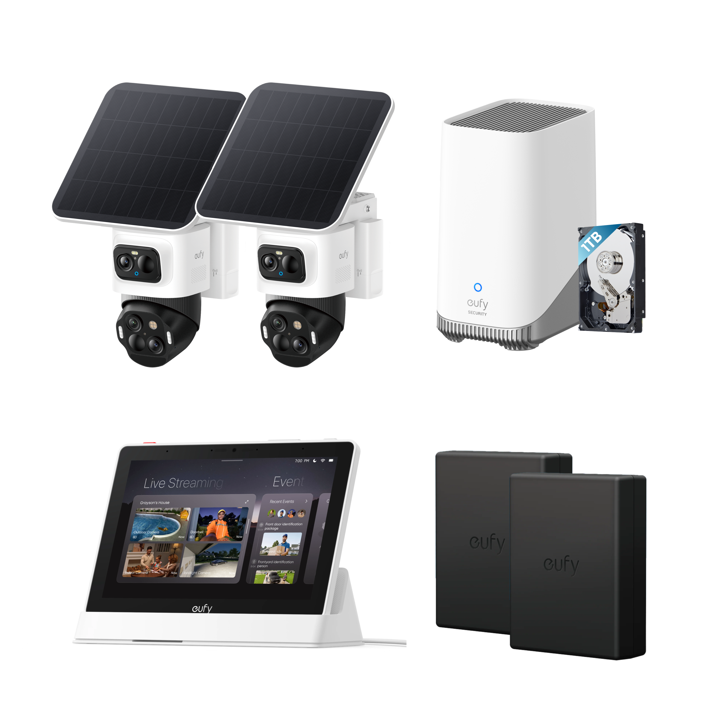 eufy-security-eufycam-s4-smart-view-berwachungs-bundle-mit-homebase-s380 image 1