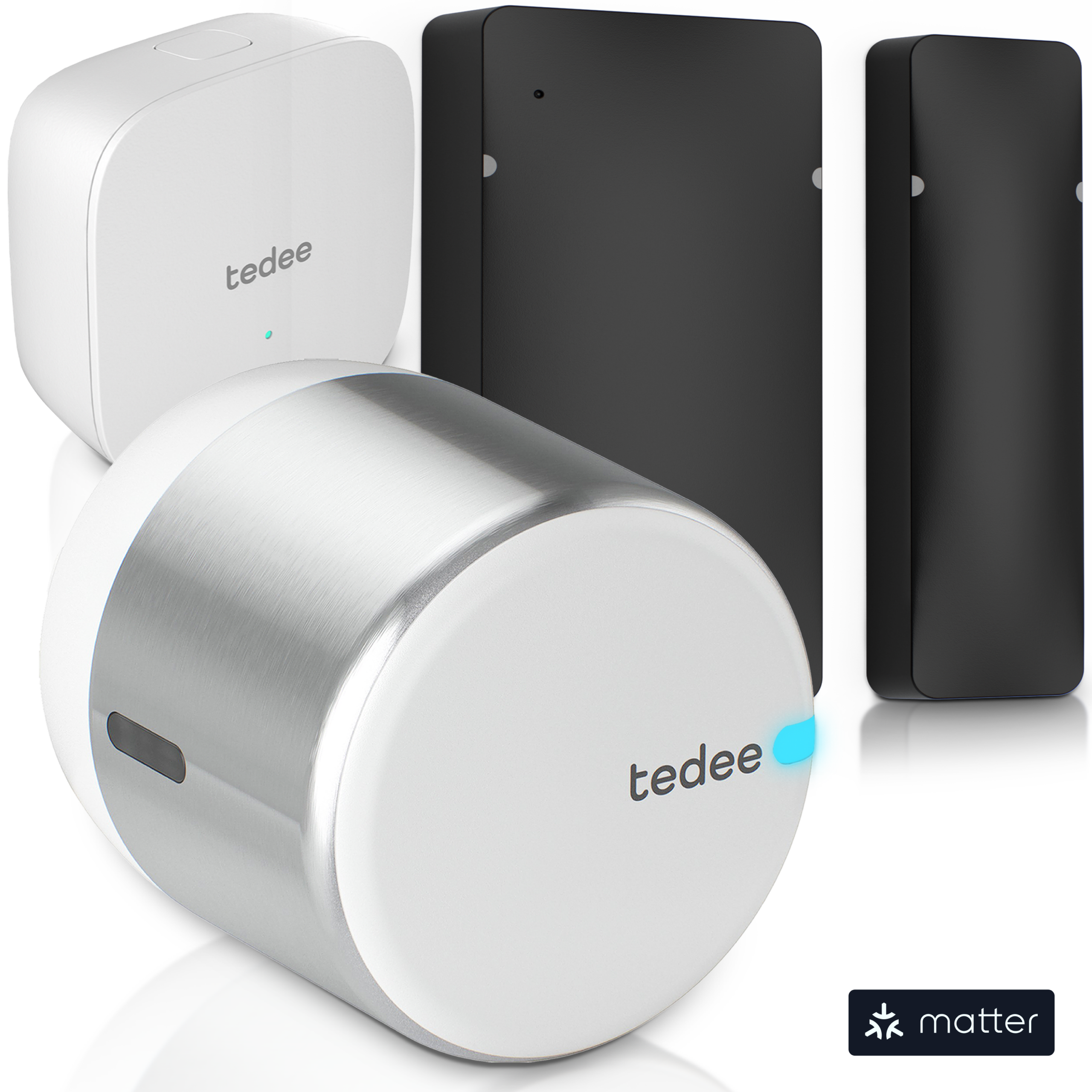tedee-go2-set-mit-door-sensor-und-bridge-smart-lock-bundle image 3