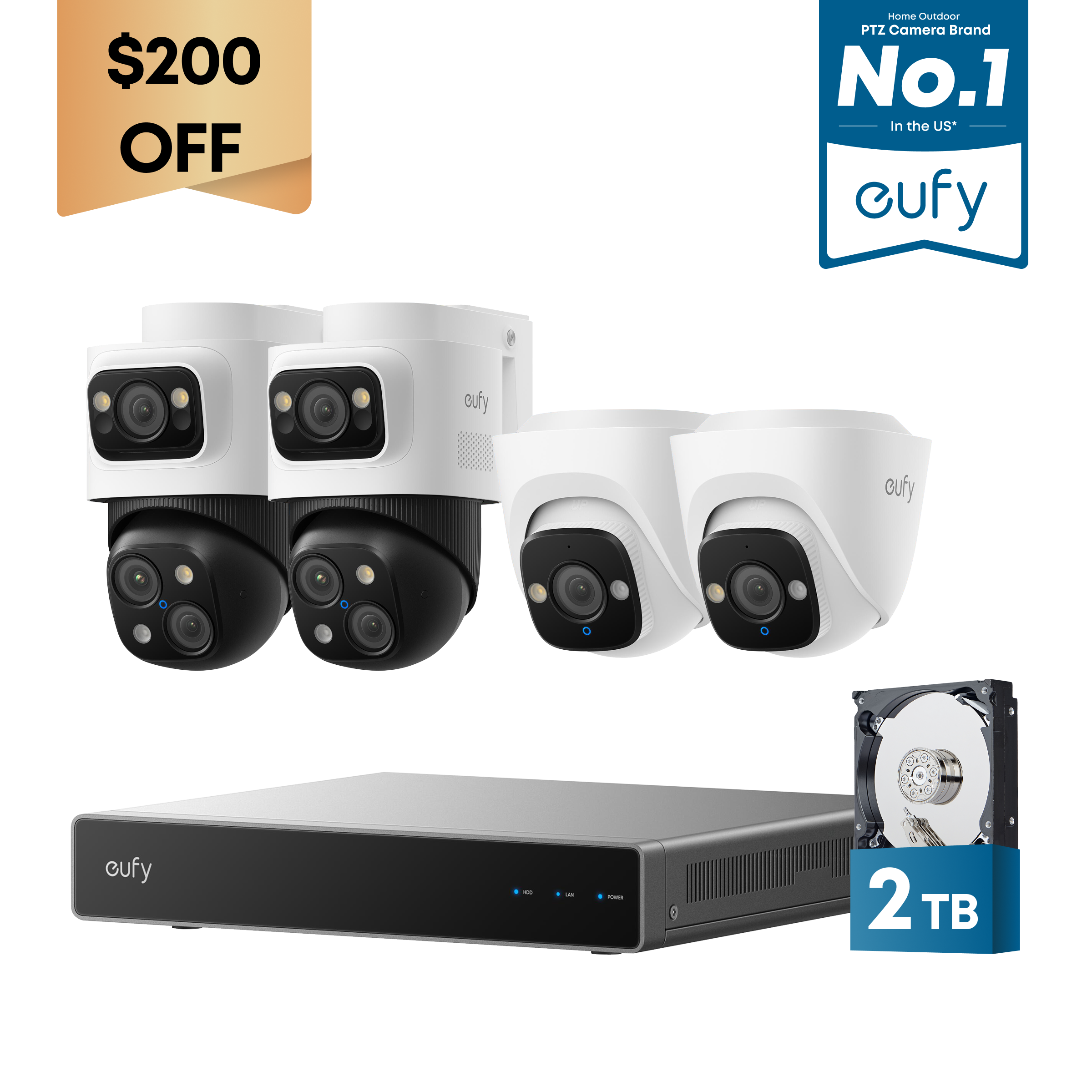 eufy-security-poe-nvr-security-system-s4-4-kamera-set-mit-nvr image 1