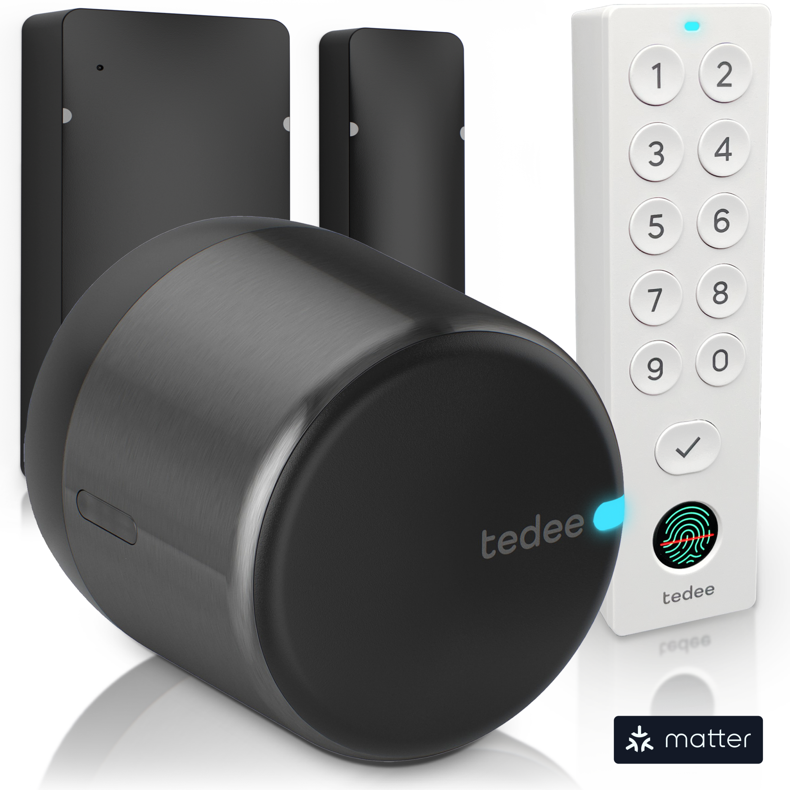 tedee-go2-door-sensor-keypad-bundle-smart-lock-set-mit-keypad-pro image 4