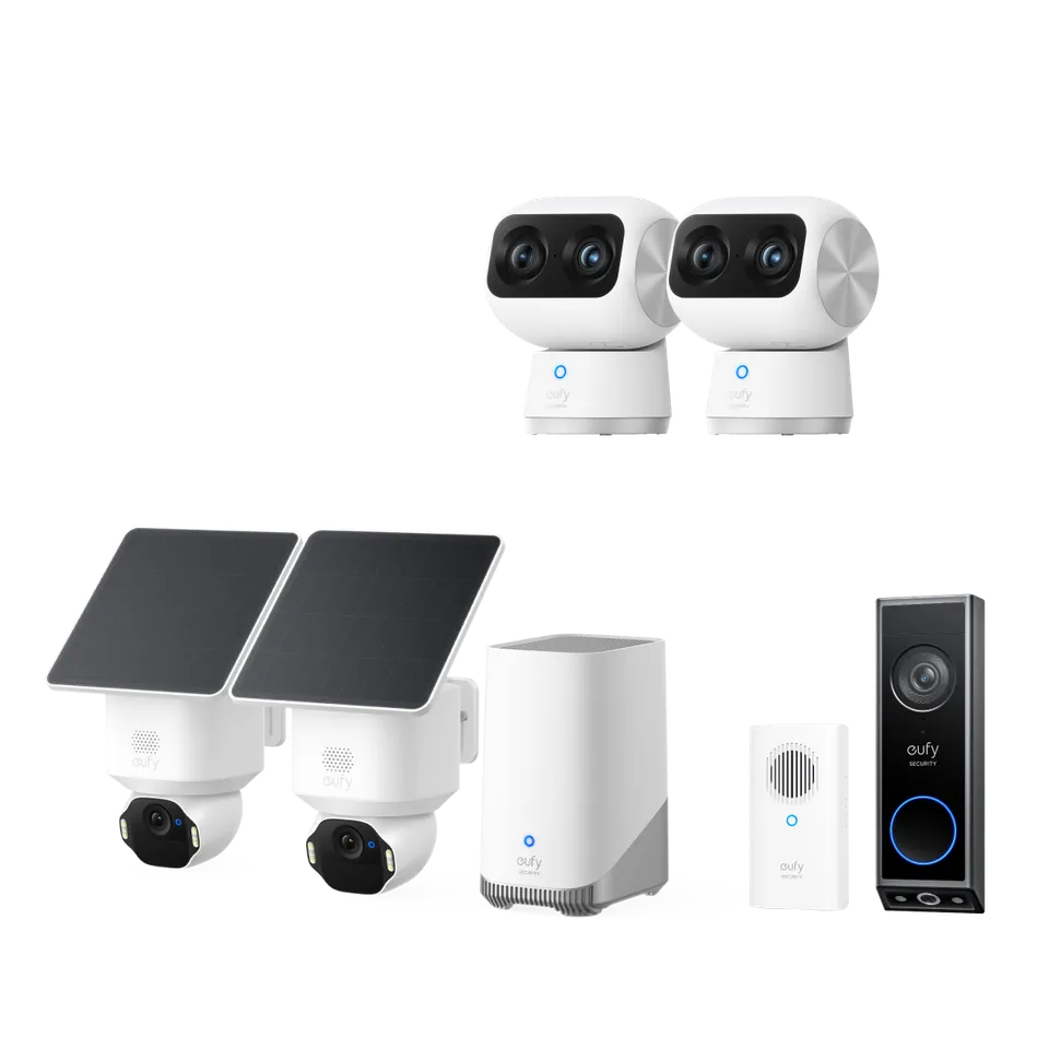 eufy-security-solocam-e42-homebase-s380-indoor-s350-video-doorbell-e340-mega-bun image 1