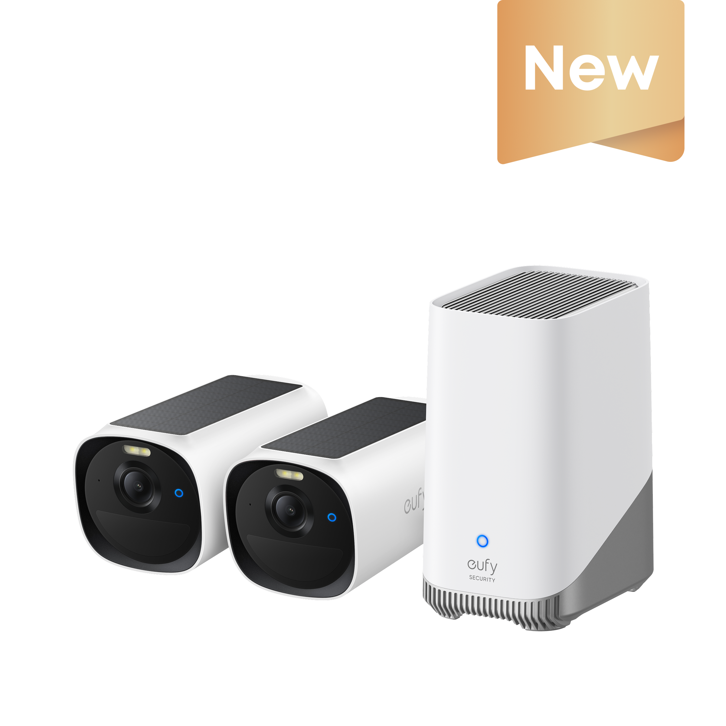 eufy-security-eufycam-e40-2-cam-kit-mit-homebase-s380-2k-solar-berwachungskamera image 2