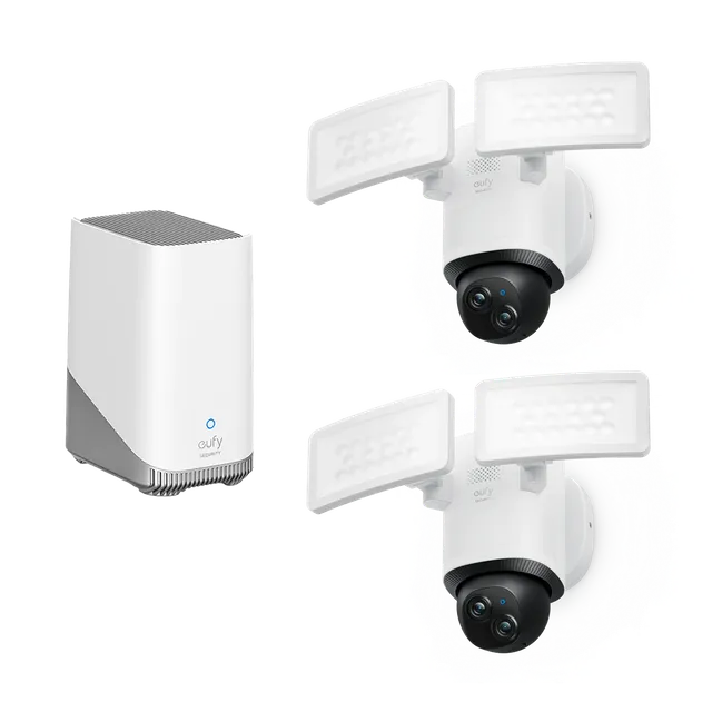 eufy-security-floodlight-camera-e340-2-cam-pack-homebase-s380-flutlicht-kamera-s image 1