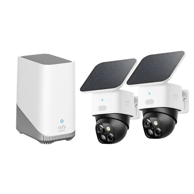 eufy-security-solocam-s340-2er-set-homebase-s380-solar-kamera-set image 1