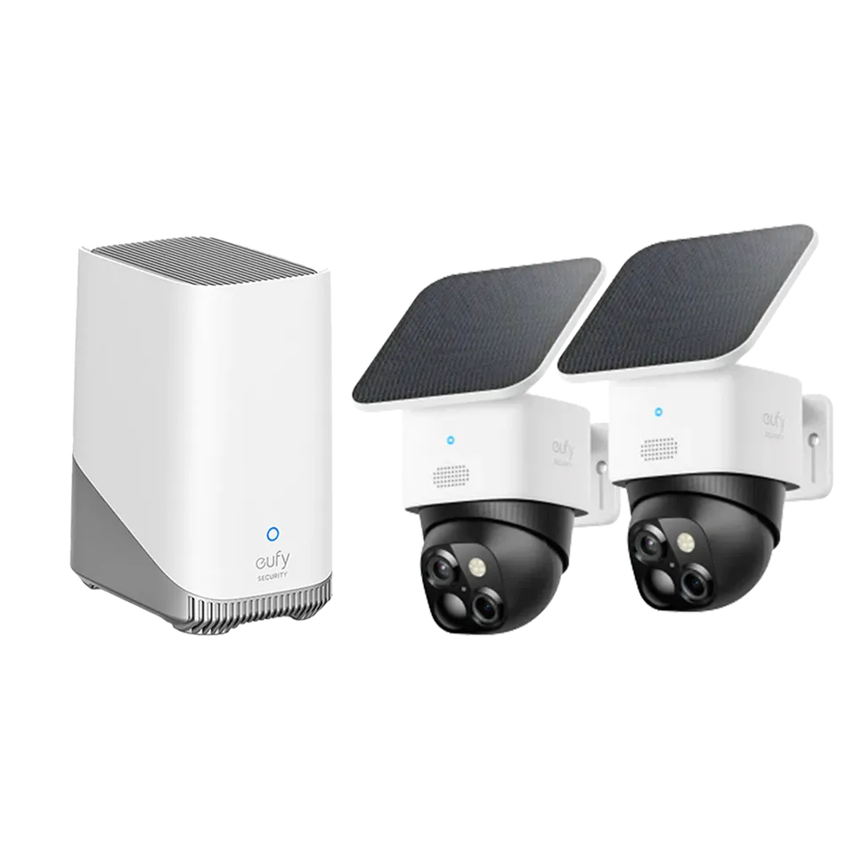 eufy-security-solocam-s340-2er-set-homebase-s380-solar-kamera-set image 1