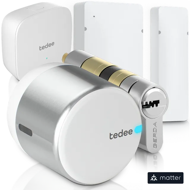 tedee-go2-bridge-bundle-mit-t-rsensor-und-zylinder image 1