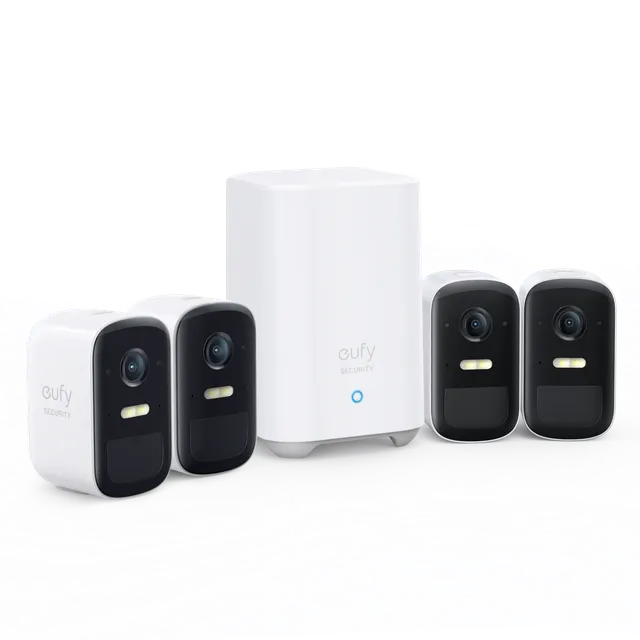 eufy-security-eufycam-2c-wlan-set-mit-4-full-hd-kameras image 1