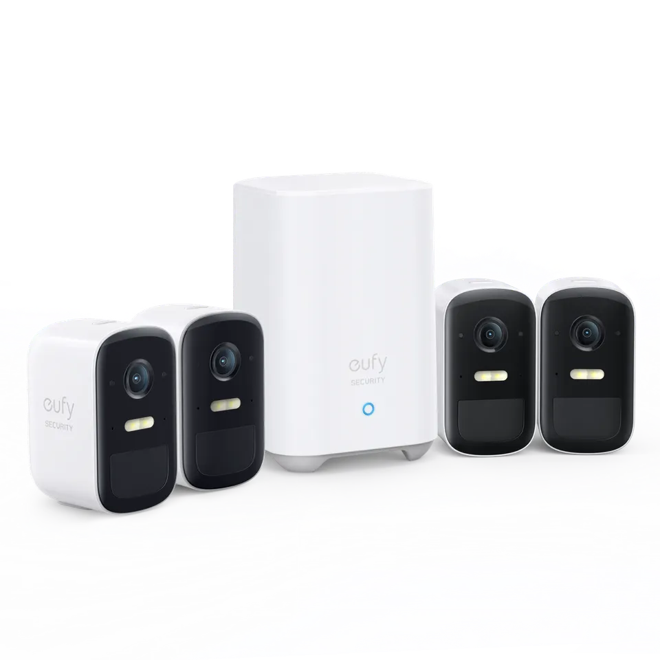 eufy-security-eufycam-2c-wlan-set-mit-4-full-hd-kameras image 1
