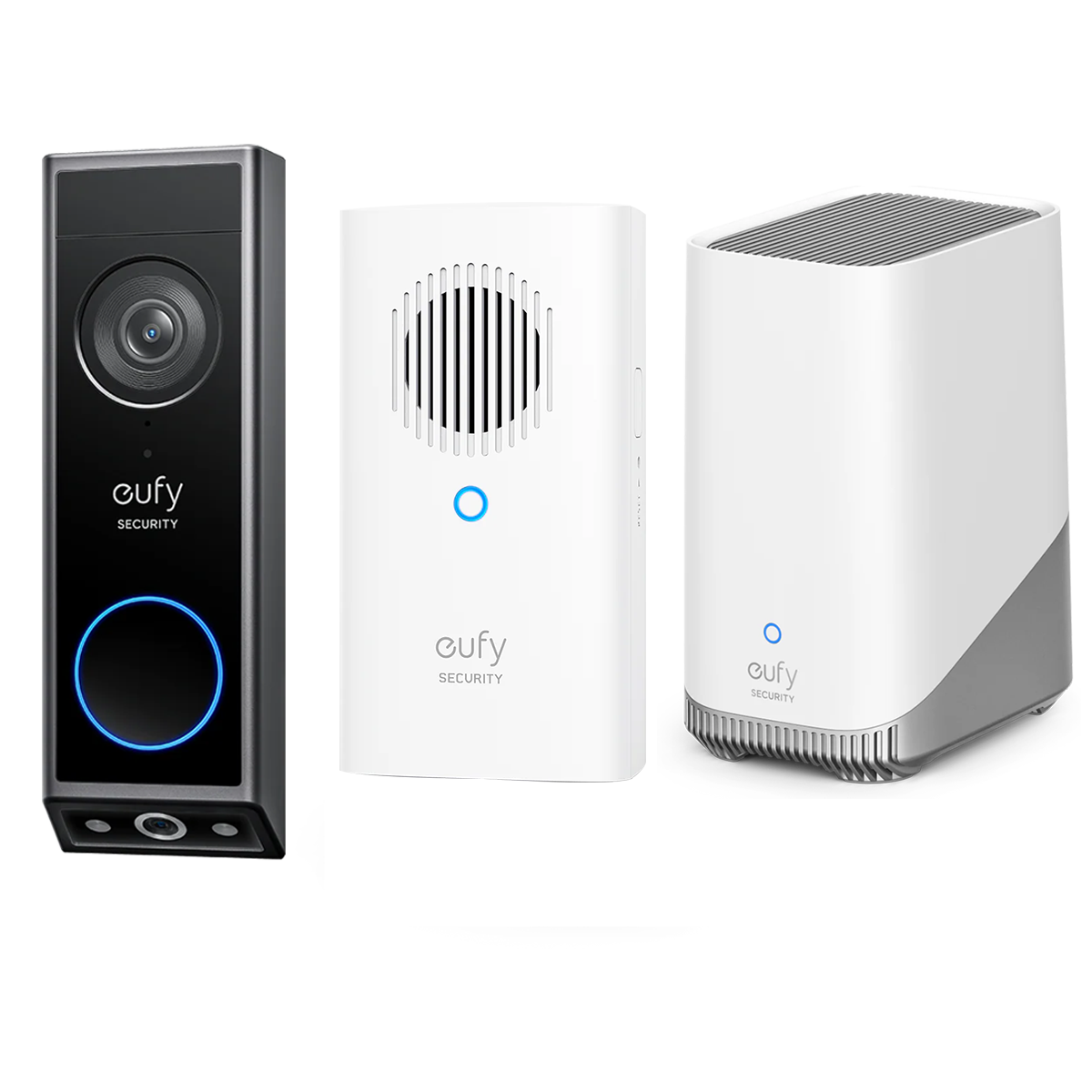 eufy-security-indoor-cam-s350-video-doorbell-e340-homebase-3-bundle image 2