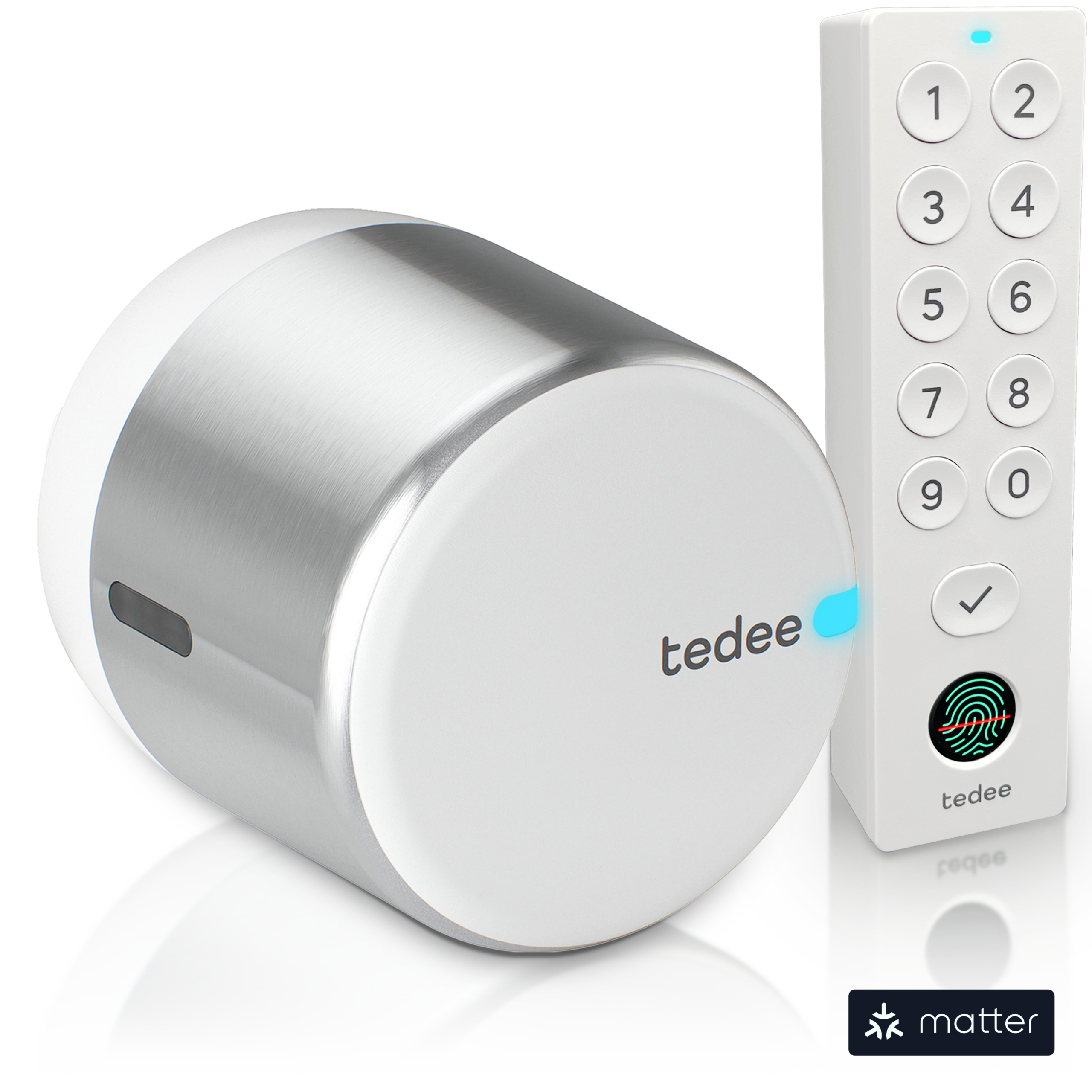 tedee-go2-keypad-bundle-smart-lock-keypad-pro-mit-pin image 1