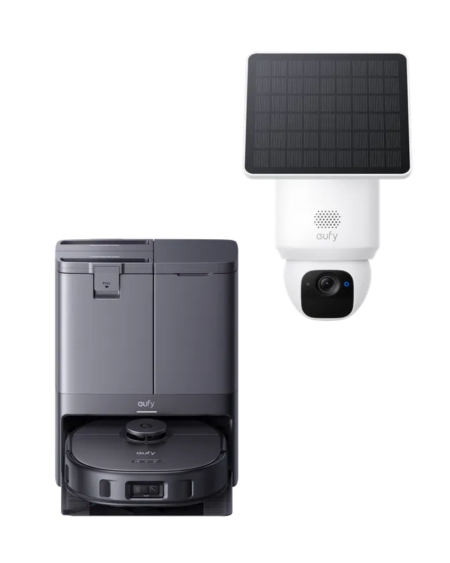 eufy-security-x10-pro-omni-saugroboter-solocam-e30-berwachungskamera-set image 1