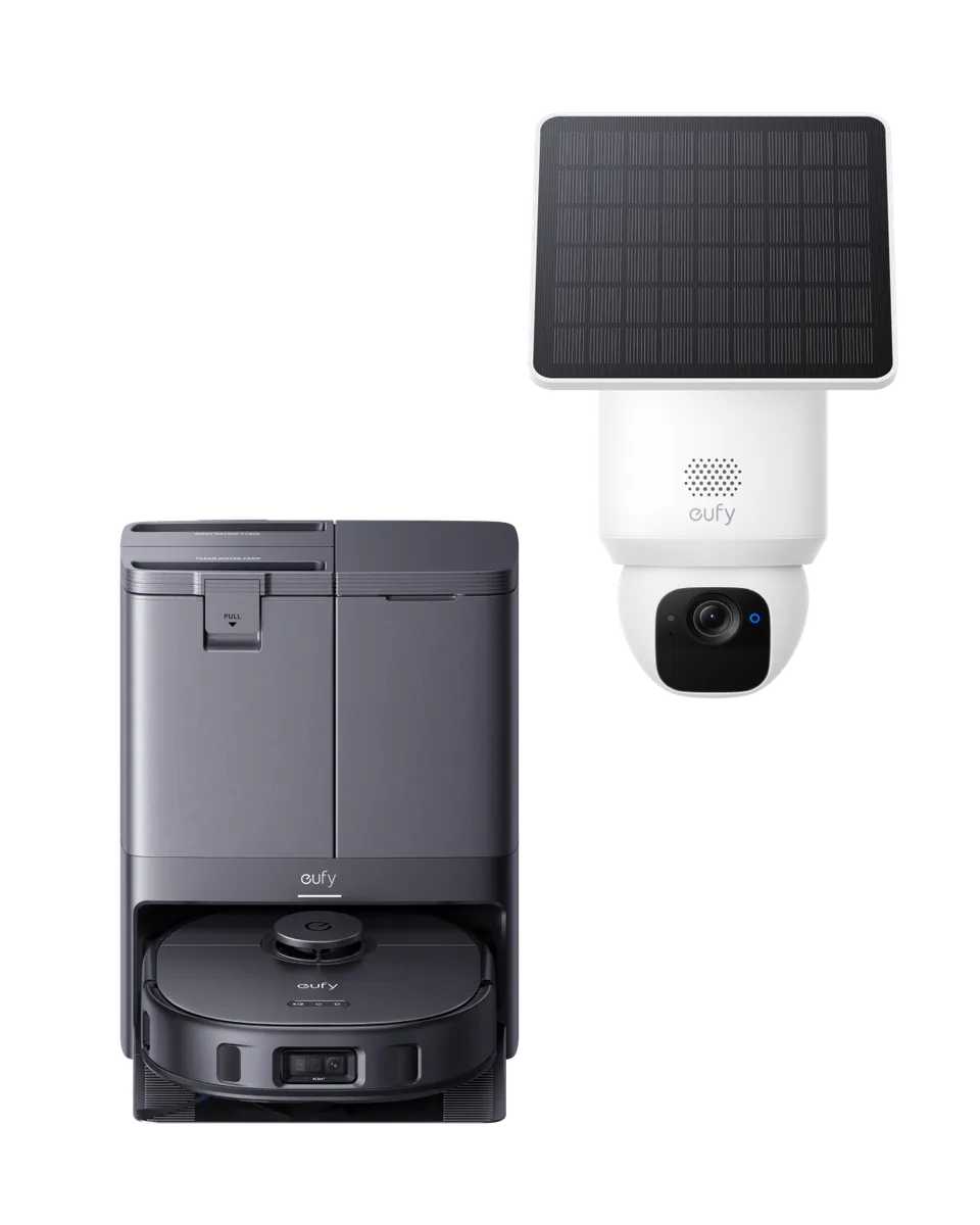 eufy-security-x10-pro-omni-saugroboter-solocam-e30-berwachungskamera-set image 1
