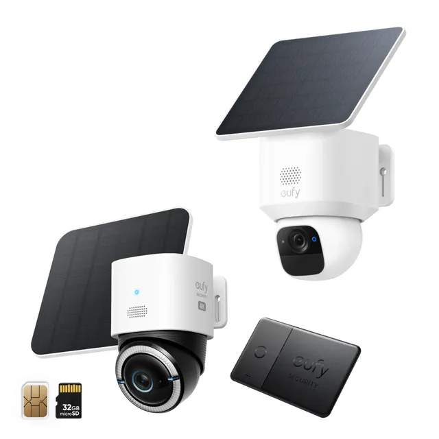 eufy-security-solocam-e30-smarttrack-card-4g-lte-cam-s330-bundle image 1