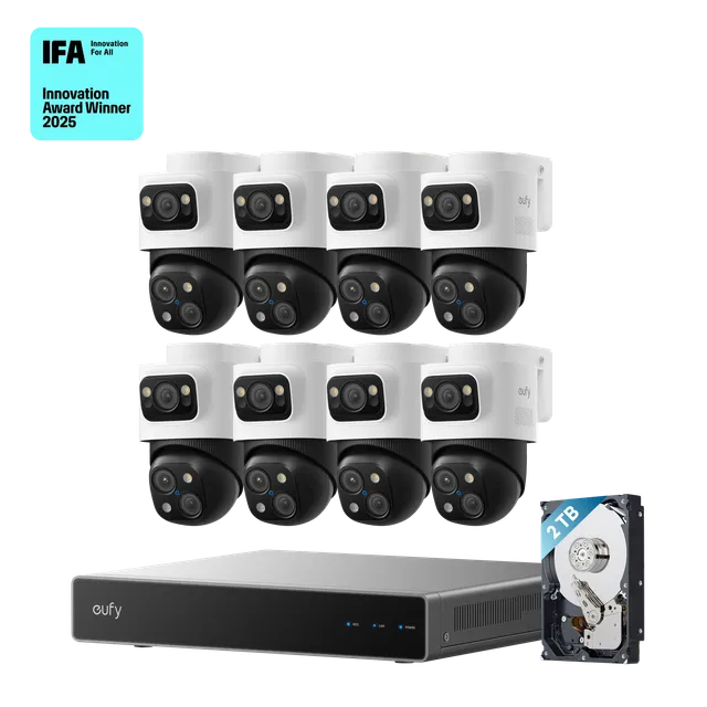 eufy-security-poe-nvr-s4-max-4x-poe-cam-s4-poe-berwachungssystem image 1