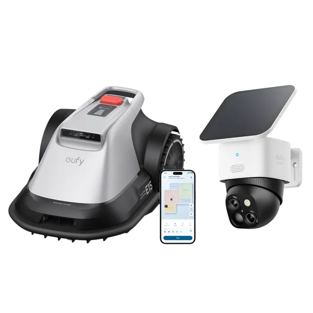 eufy-security-robot-lawn-mower-e15-solocam-s340-bundle-m-hroboter-und-kamera-set image 1