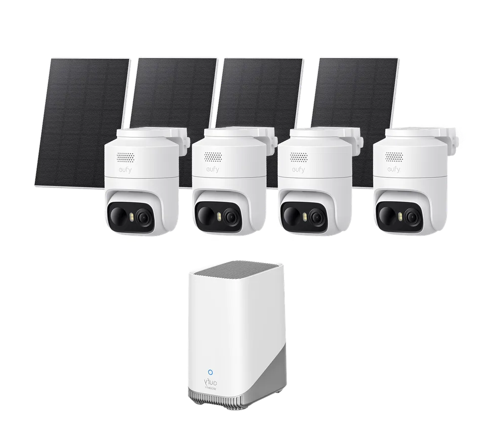 eufy-security-eufycam-c37-4er-set-homebase-s380-solar-berwachungskamera image 1
