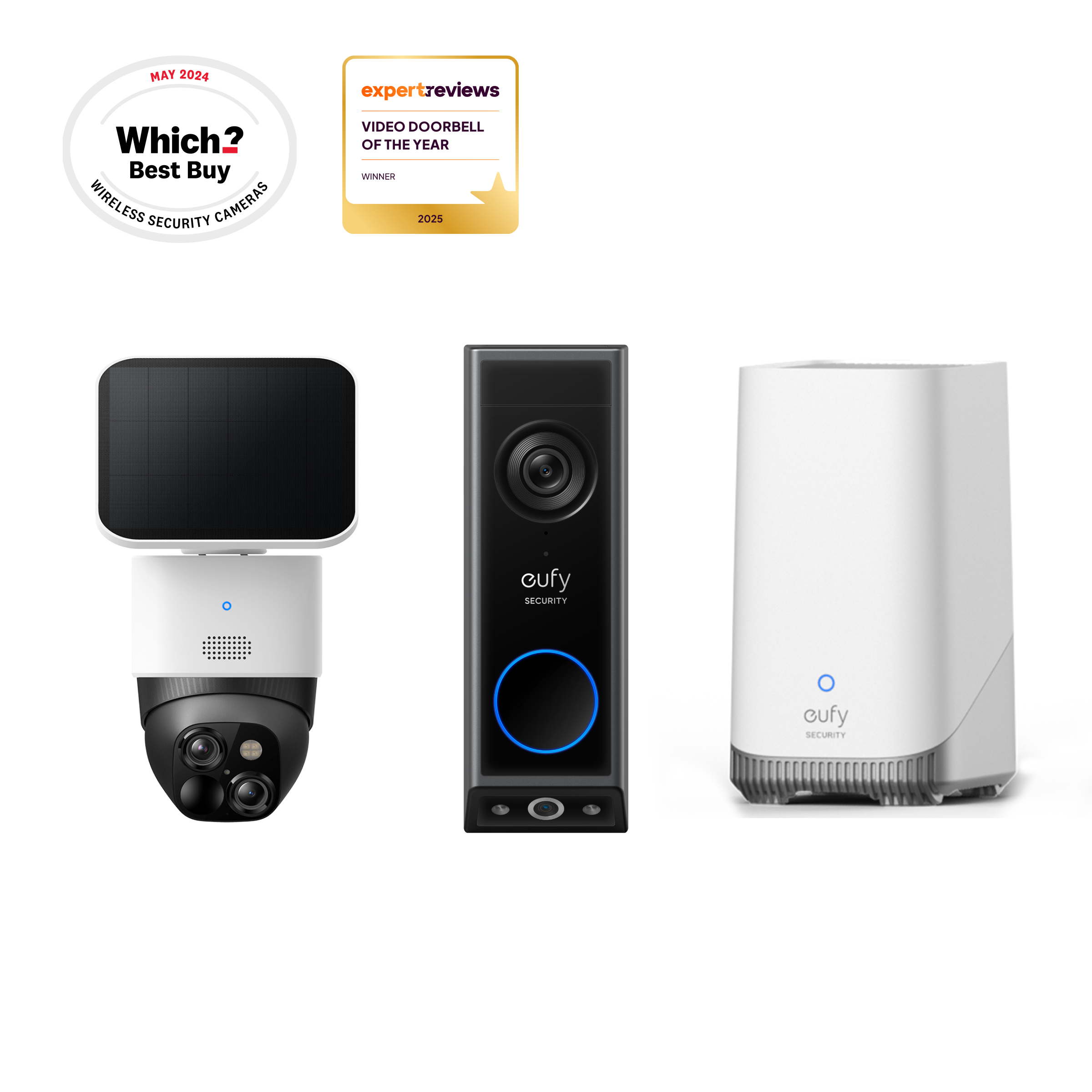 eufy-security-solocam-s340-video-doorbell-e340-homebase-s380-set image 1