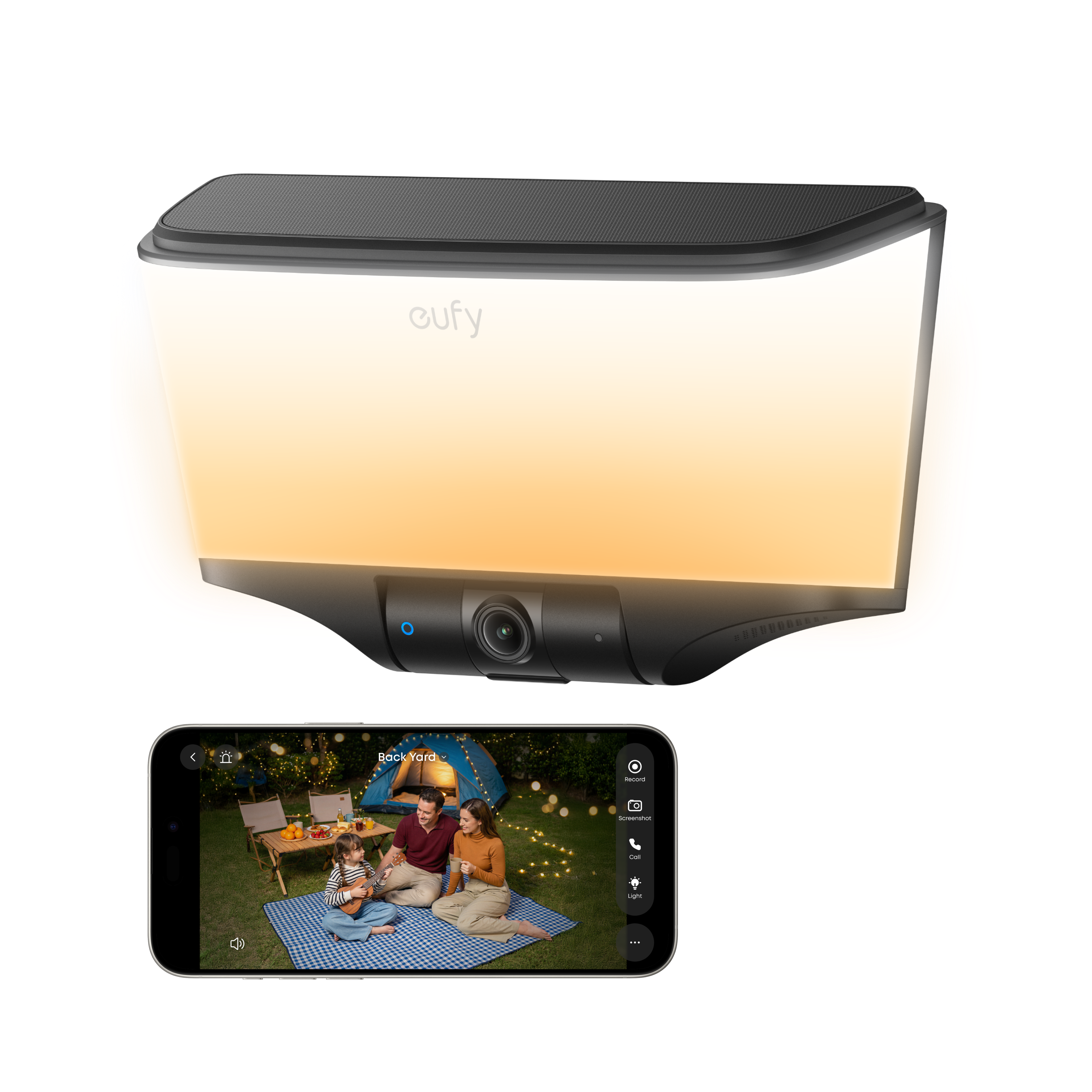 eufy-security-s4-4k-solar-wall-light-outdoor-security-camera image 1