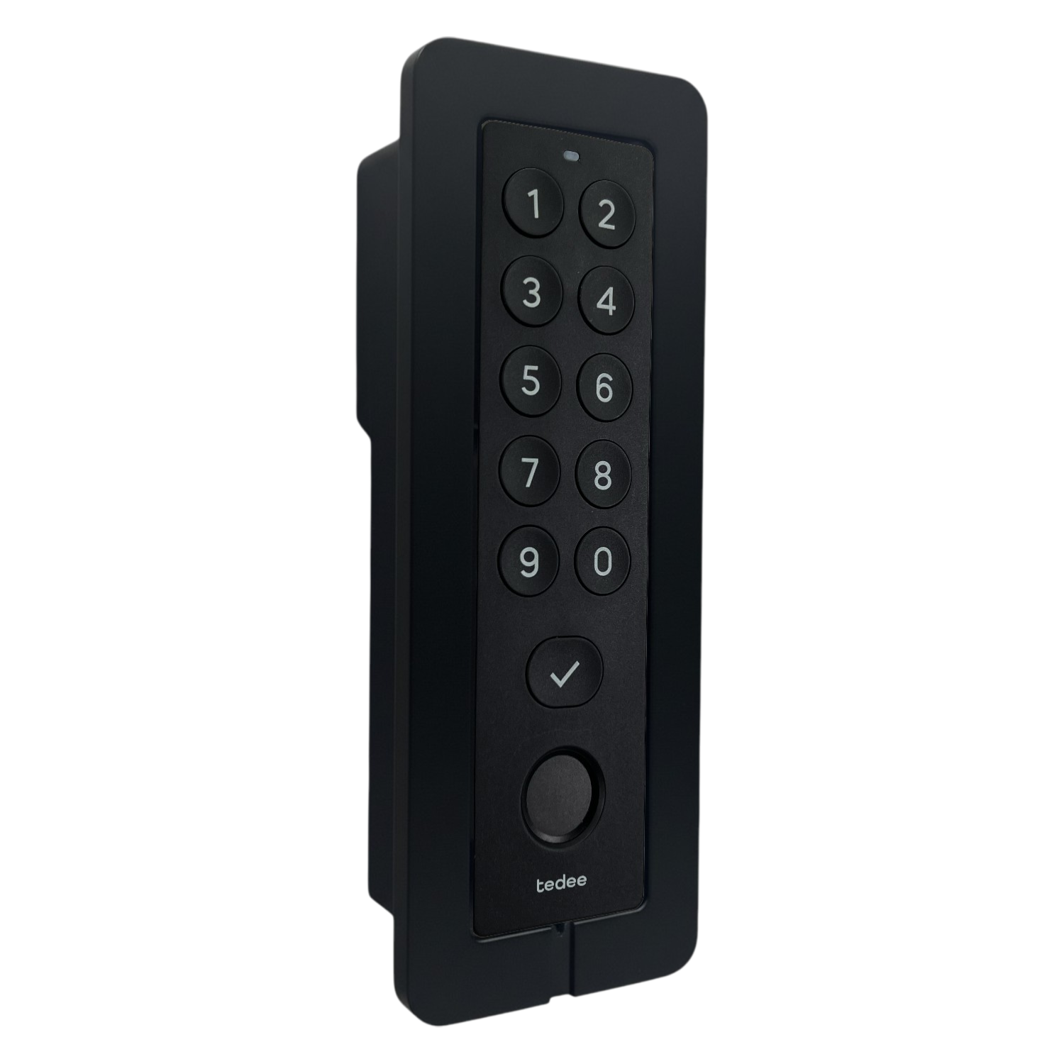 tedee-flush-wall-mount-f-r-keypad-pro-white-black-unterputz-halterung image 4