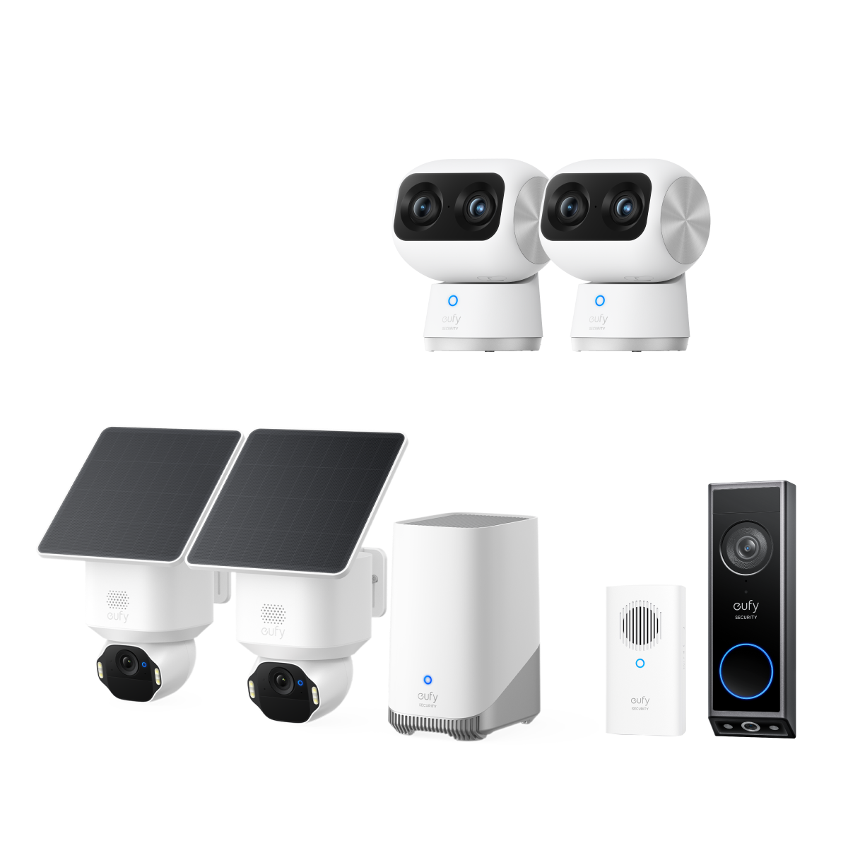eufy-security-solocam-e42-homebase-s380-indoor-s350-video-doorbell-e340-mega-bun image 1