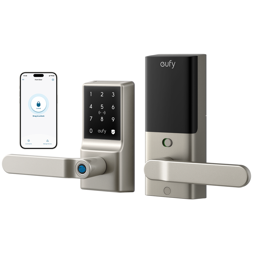 eufy-security-smart-lock-c33-t-rschloss-nickel-mit-fingerabdruck-und-wlan image 2