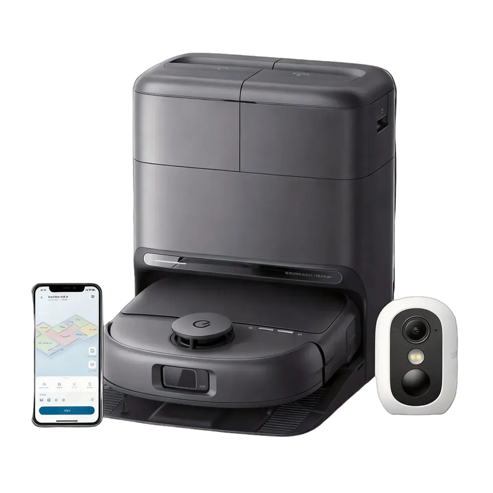 eufy-c28-omni-saugroboter-eufy-security-eufycam-c35-bundle image 1