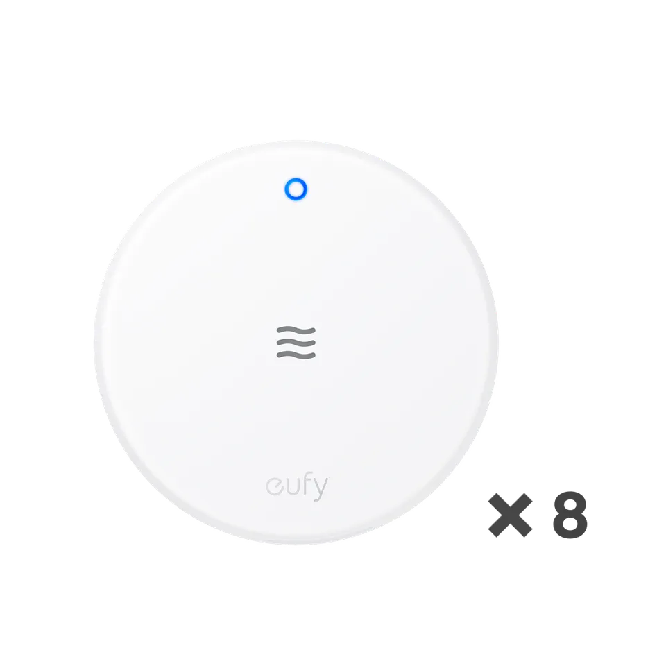 eufy-security-flood-und-freeze-sensor-e20-wassermelder-8er-pack image 1