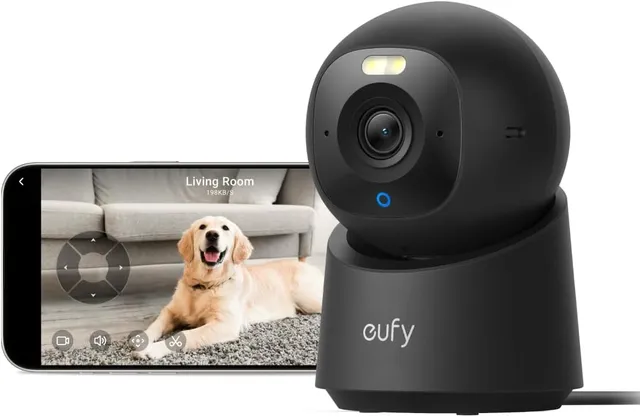 eufy-security-cam-e30-4k-wlan-innenkamera-mit-360-und-2-wege-audio image 1
