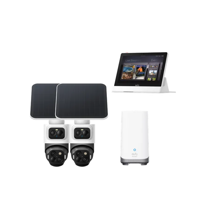 eufy-security-eufycam-s4-2-cam-kit-smart-display-e10-berwachungsset image 1