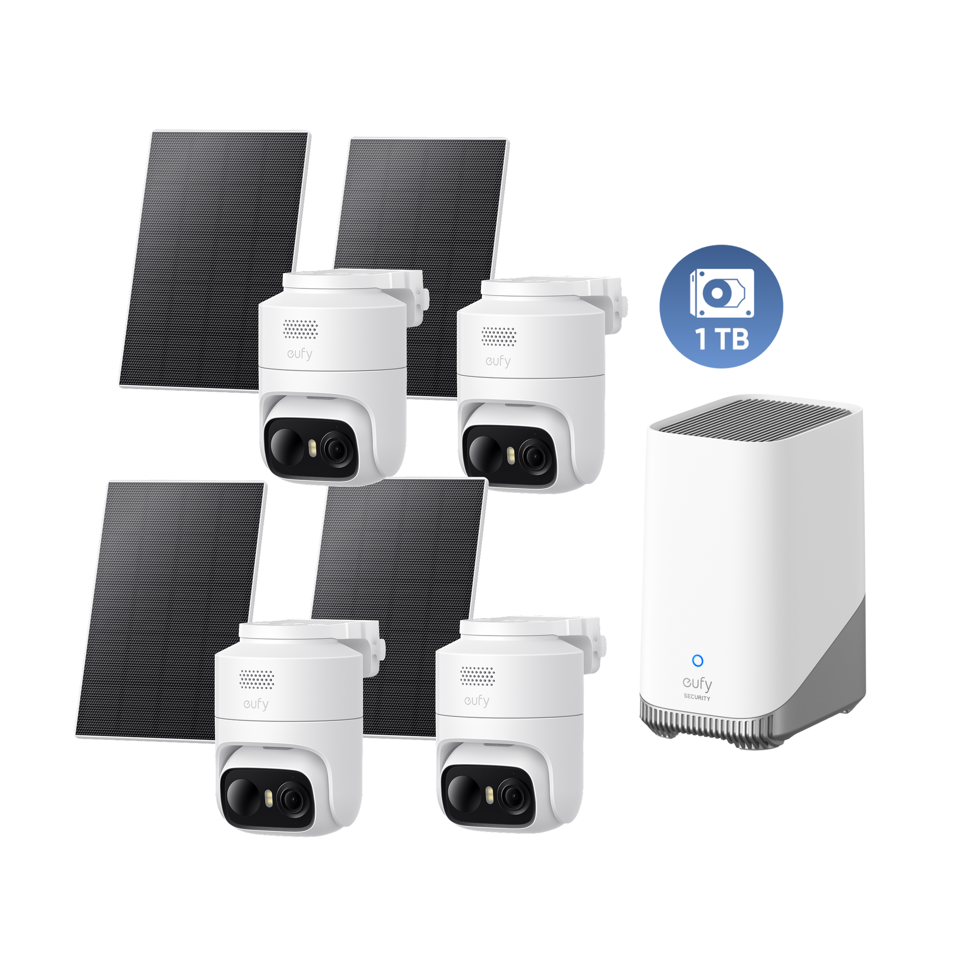 eufy-security-eufycam-c37-6-kamera-set-mit-homebase-3-berwachungssystem image 3