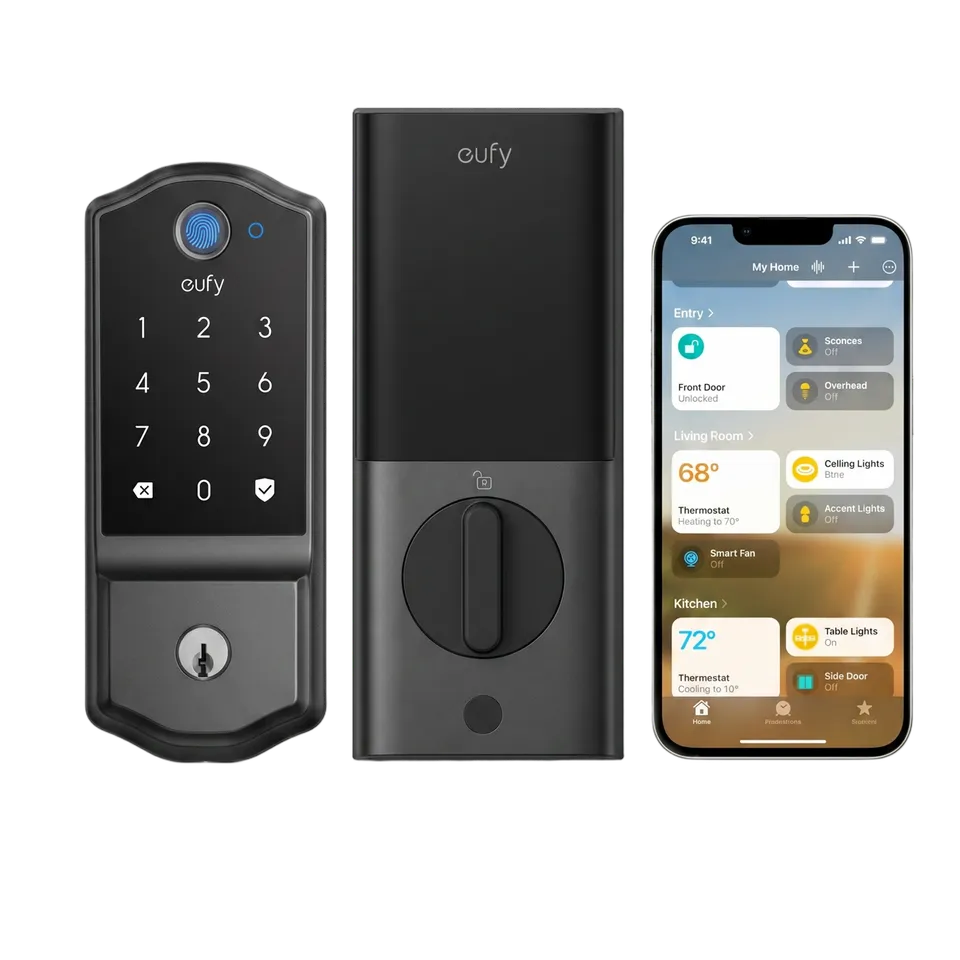 eufy-smart-lock-e32-fingerprint-t-rschloss-mit-apple-home-alexa-und-google image 1