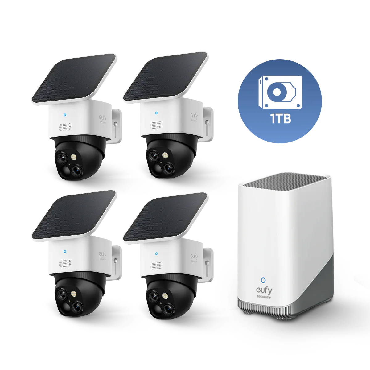 eufy-security-solocam-s340-4er-set-mit-homebase-s380-1-tb-festplatte image 2