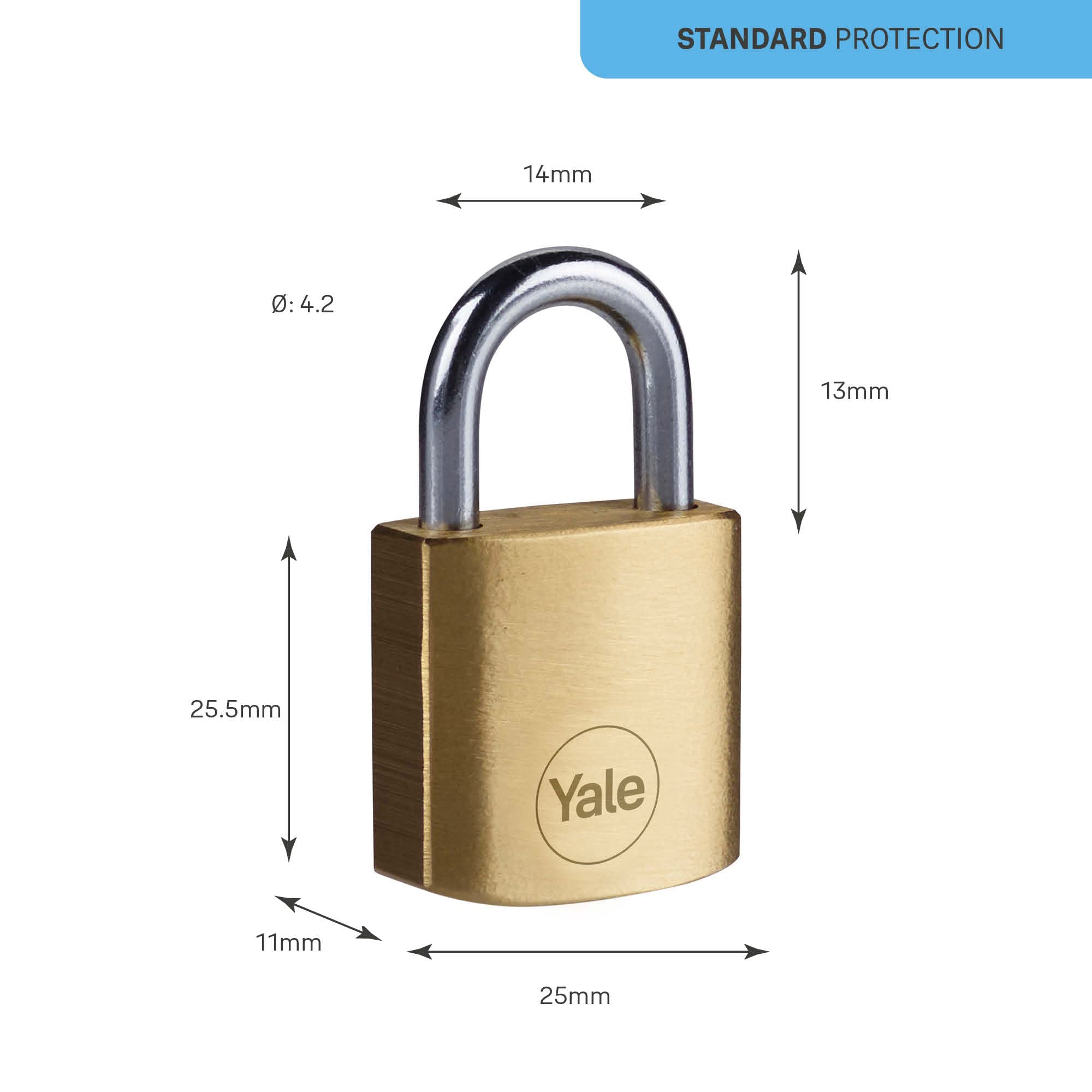 yale-y110b-25-113-1-vorh-ngeschloss-25-mm-messing-standardsicherheit image 3