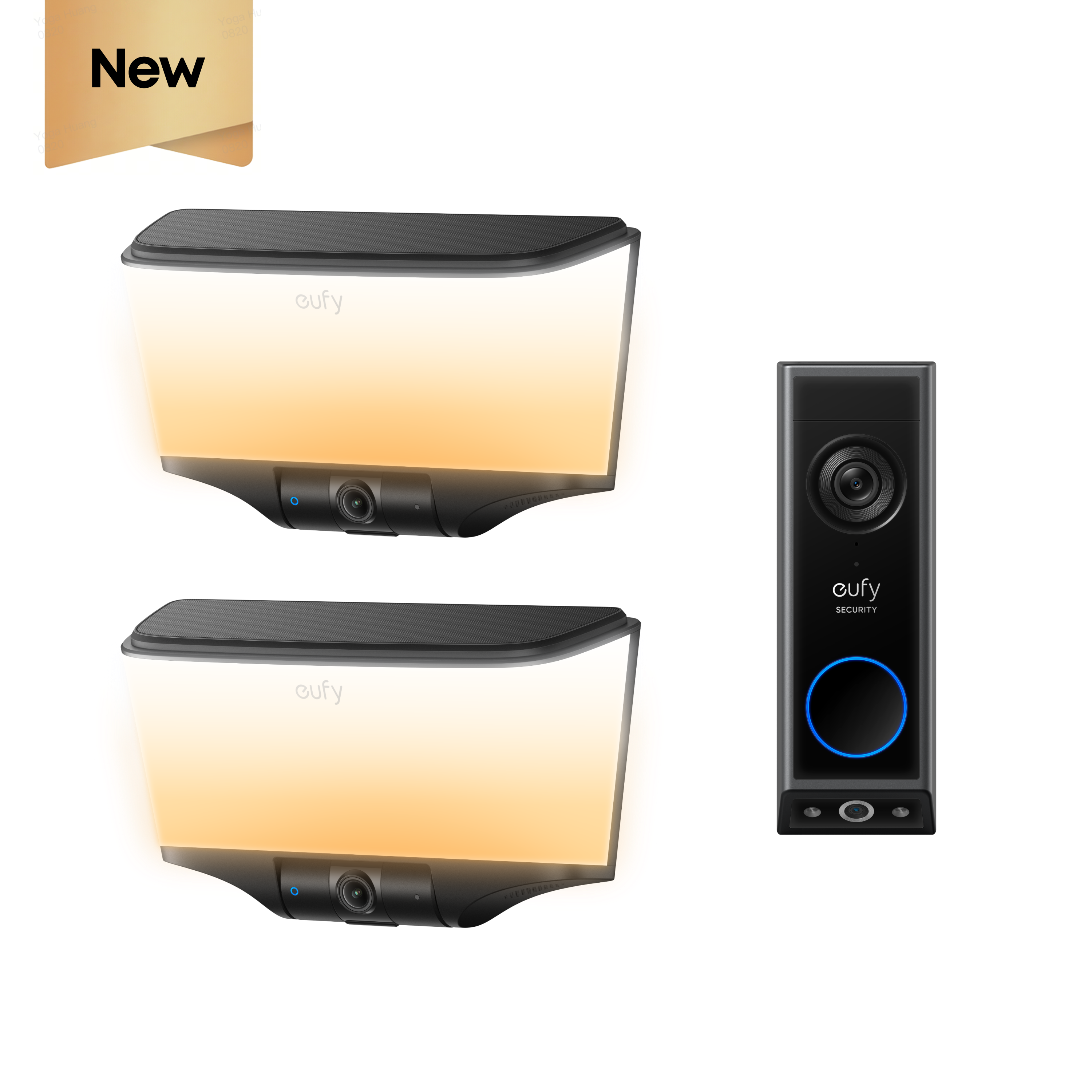 eufy-security-wall-light-cam-s4-doppelpack-video-doorbell-e340 image 1