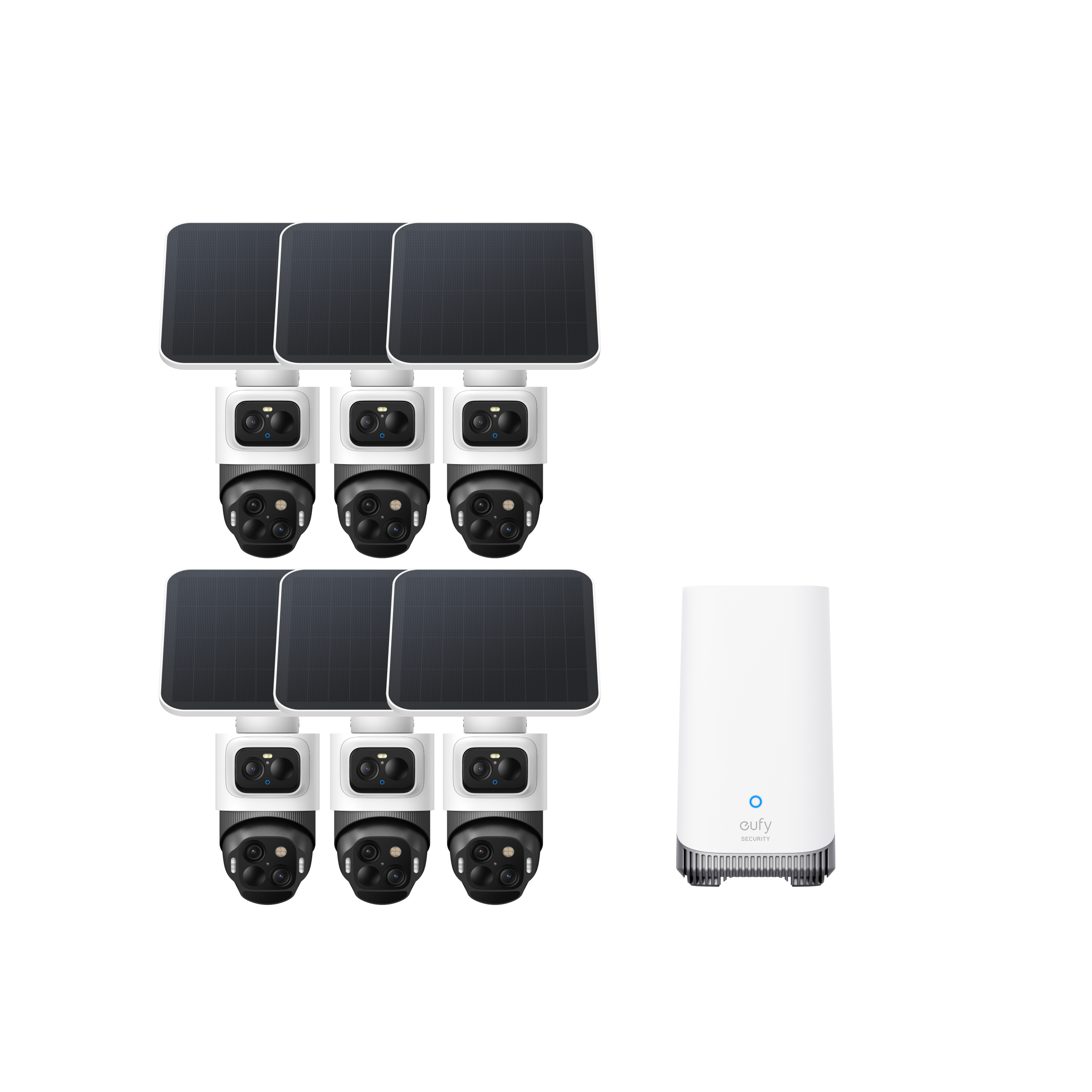eufy-security-eufycam-s4-6-cam-kit-triple-lens-bullet-ptz-berwachungsset image 2