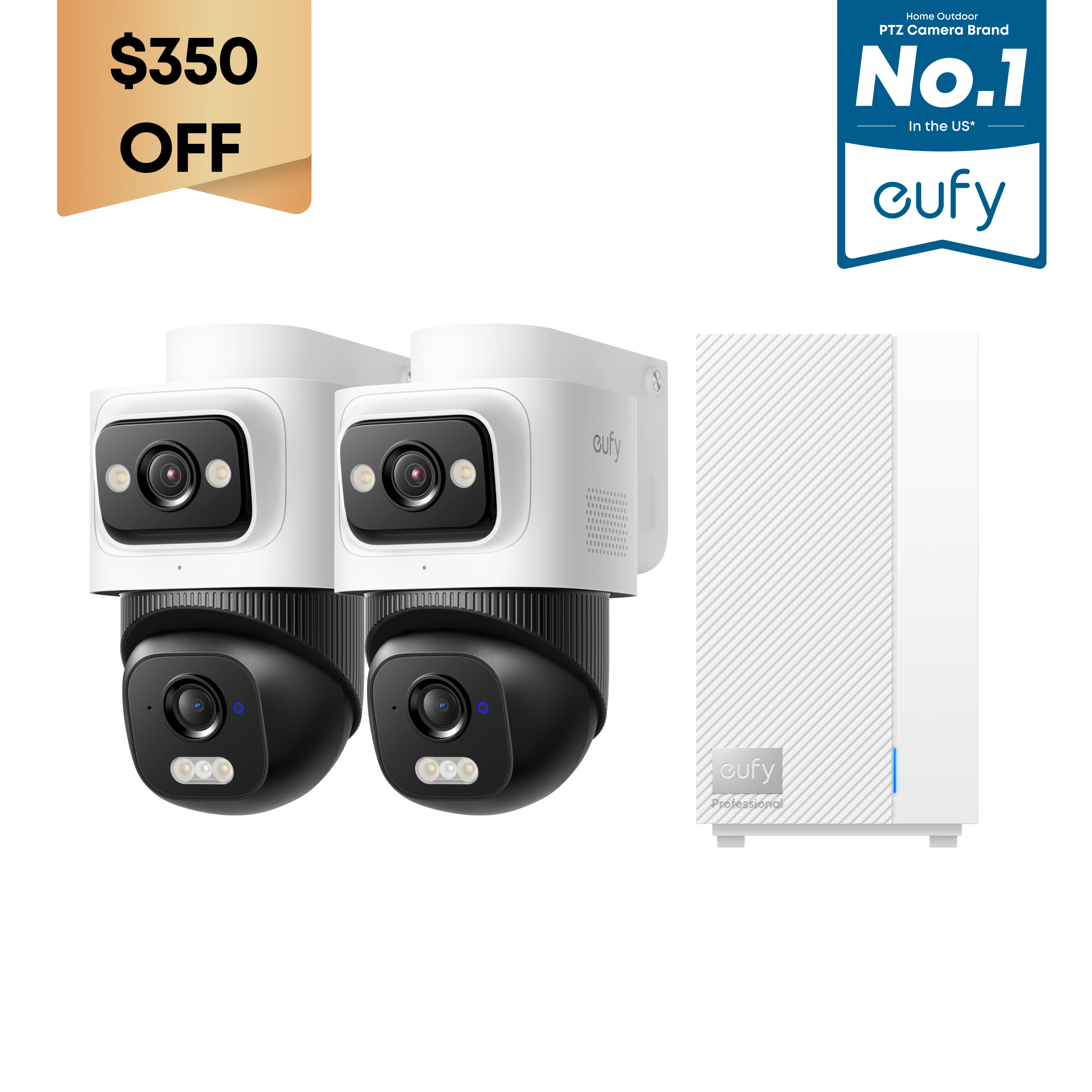 eufy-security-nvr-e50-2-kamera-kit-homebase-professional-s1 image 1