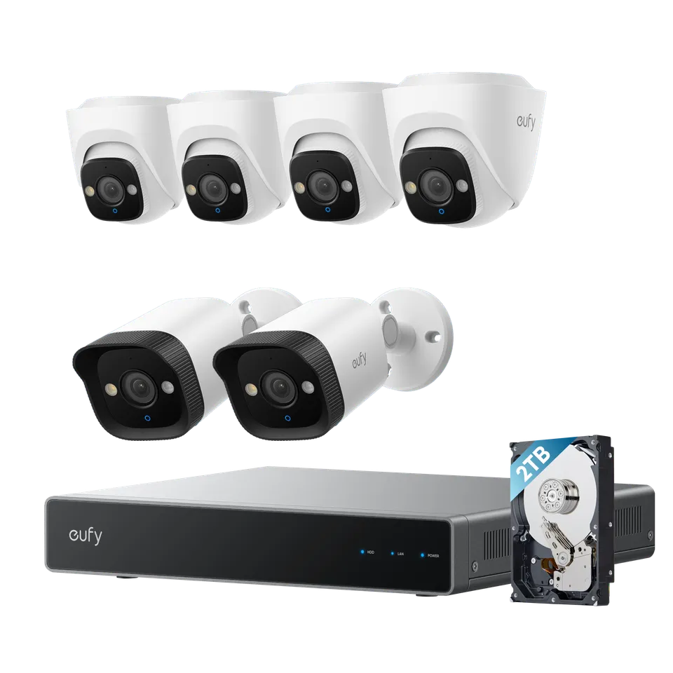 eufy-security-poe-nvr-cctv-security-system-e41-6-kamera-set-4x-e41-2x-e40-4k-ult image 1