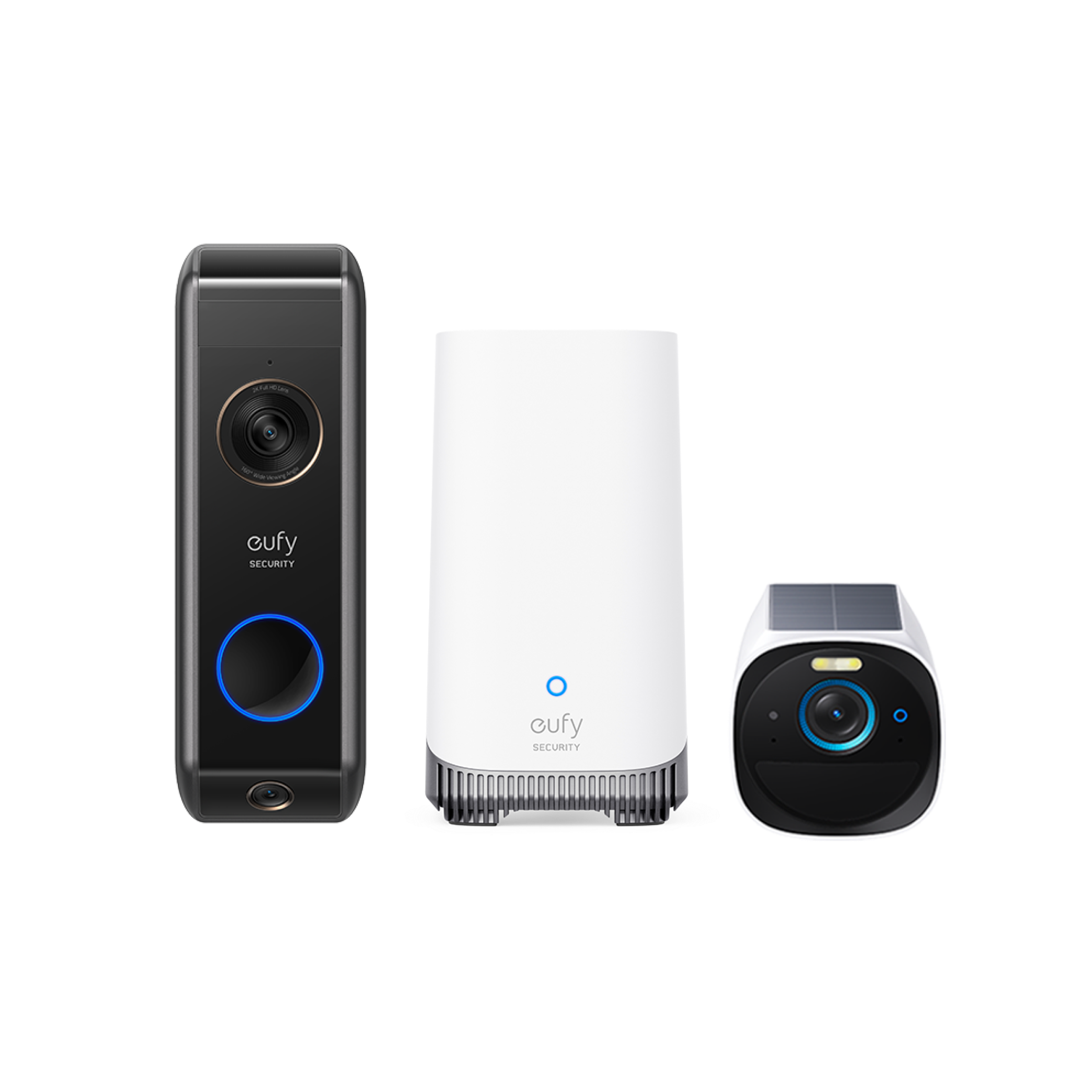eufy-security-eufycam-s330-video-doorbell-s330-homebase-3-set image 1