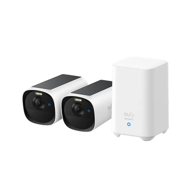 eufy-security-eufycam-e40-2-kamera-set-homebase-s280 image 1