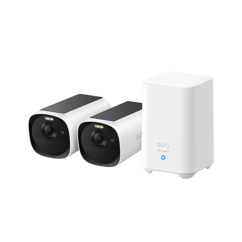 eufy-security-eufycam-e40-2-kamera-set-homebase-s280 image 1