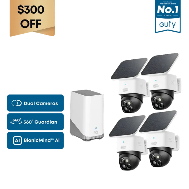eufy-security-solocam-s340-4-cam-kit-homebase-s380-solar-360-3k-berwachungsset image 1