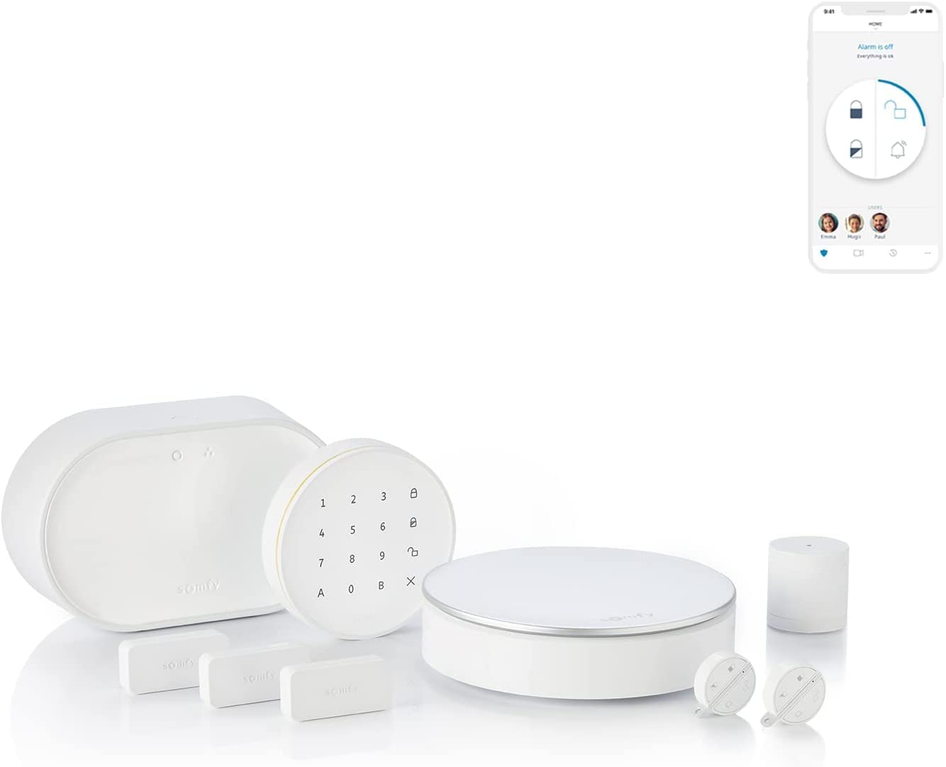 somfy-home-alarm-advanced-1875259-funk-alarmanlage-set image 1