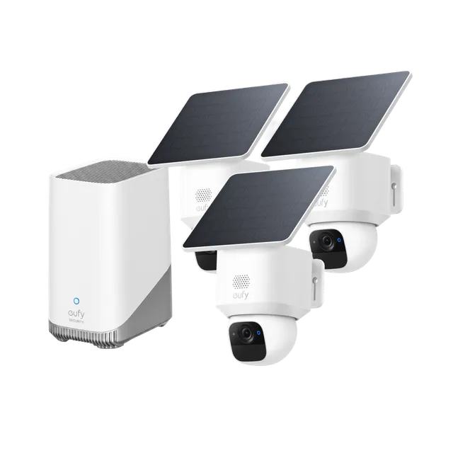 eufy-security-solocam-e30-3-cam-kit-mit-homebase-3-s380 image 1