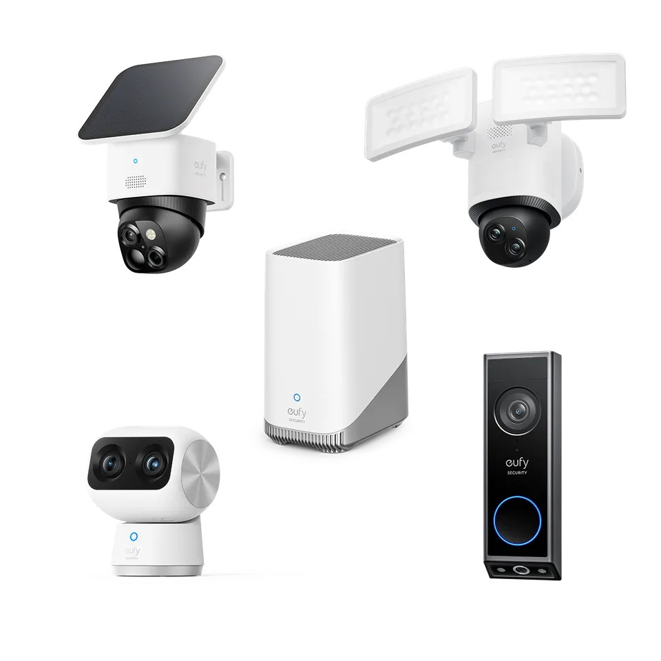 eufy-security-dual-camera-bundle-homebase-s380-berwachungs-set image 1