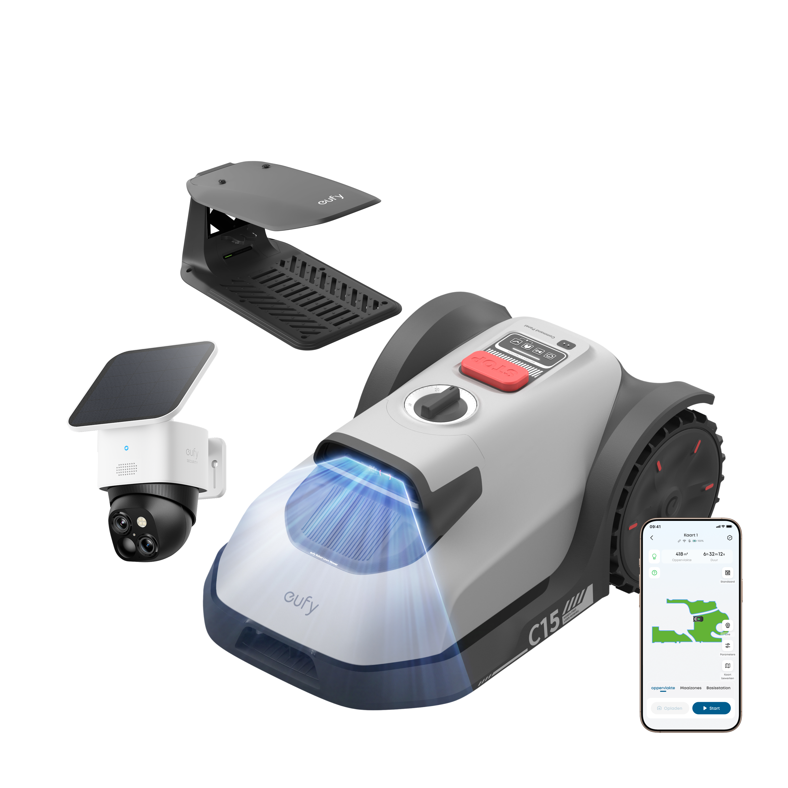 eufy-security-solocam-s340-2k-ptz-c15-m-hroboter-set-mit-regendach image 1