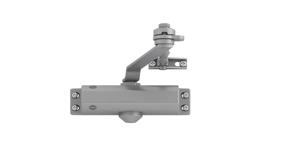 yale-serie-300-t-rschlie-er-silber-schwarz-180-mit-schlie-d-mpfung image 1