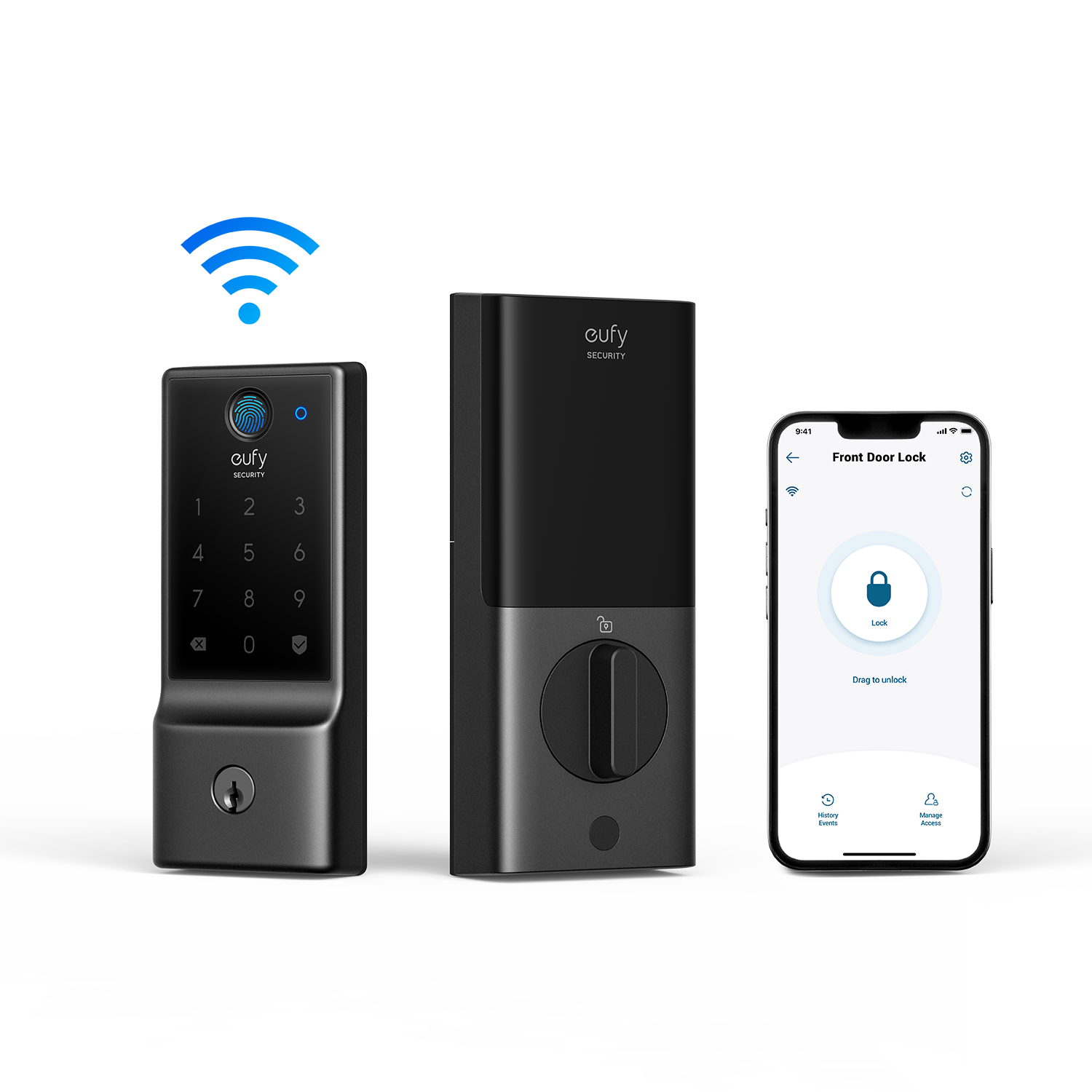 eufy-security-smart-lock-c220-fingerabdruck-t-rschloss-mit-5-ffnungsarten image 3